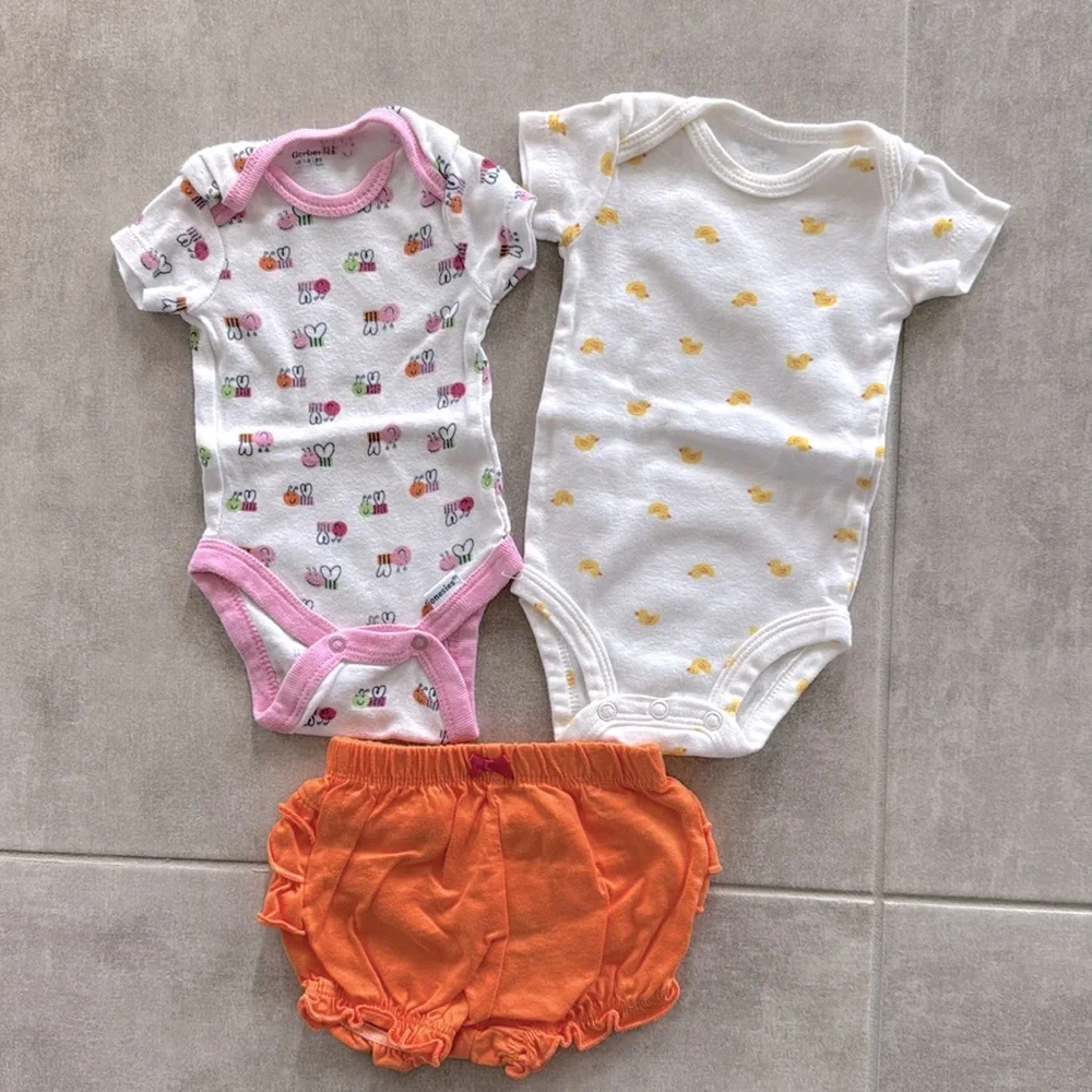 16 Piece Girl's NEWBORN Carter's, Koala Baby Mix & Match Tops & Bottoms